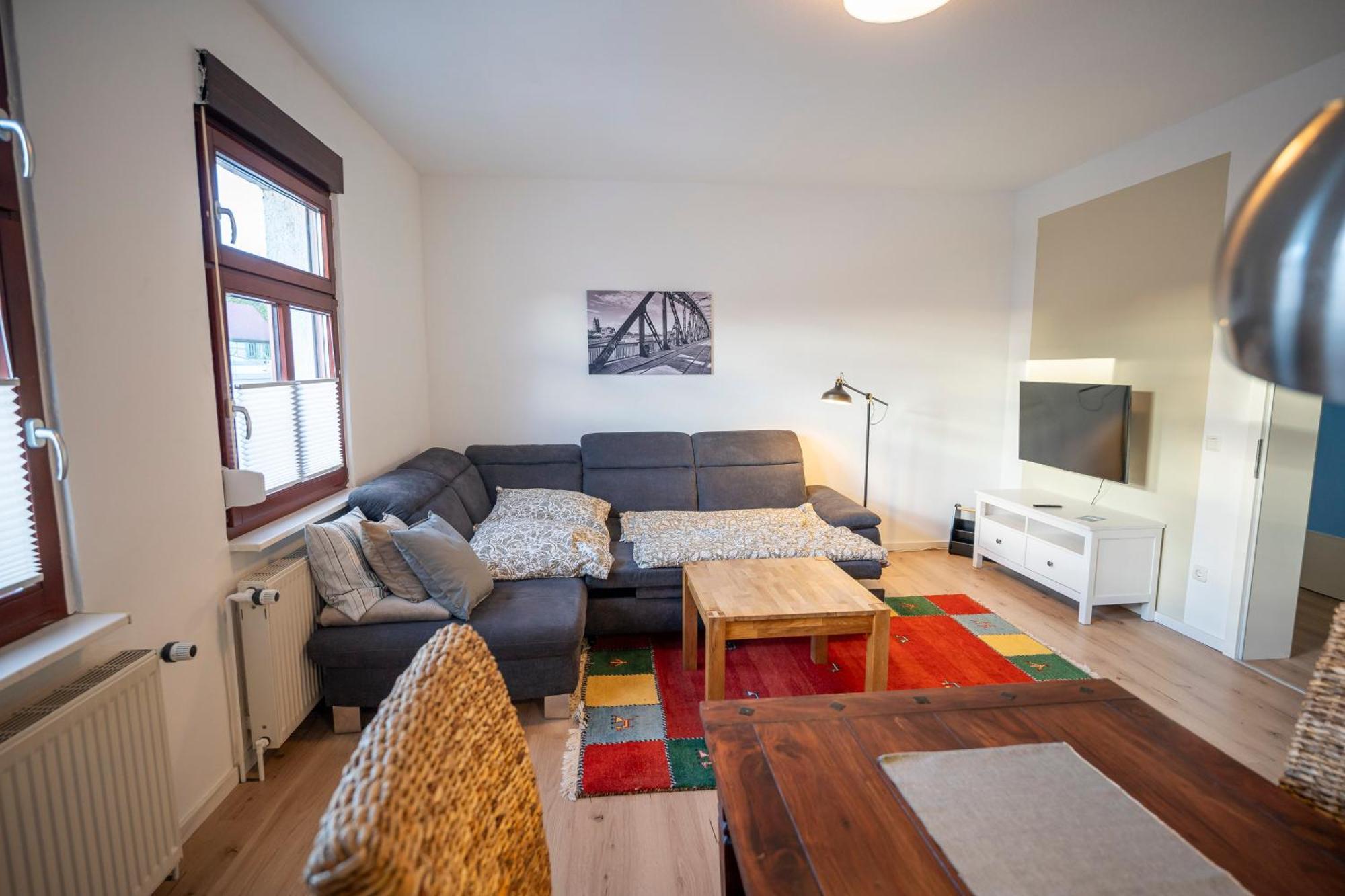 Haus Unterm Mammutbaum - Elberadweg Appartement Maagdenburg Buitenkant foto