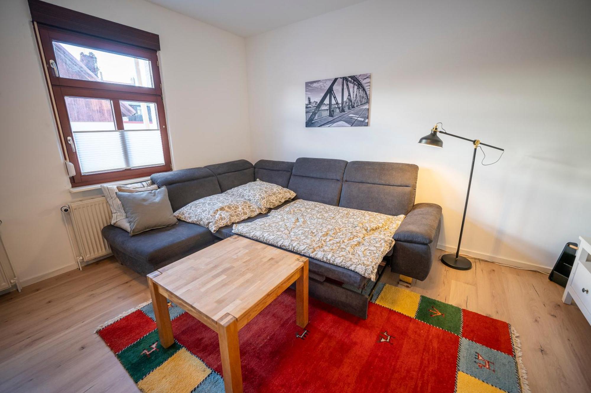 Haus Unterm Mammutbaum - Elberadweg Appartement Maagdenburg Buitenkant foto