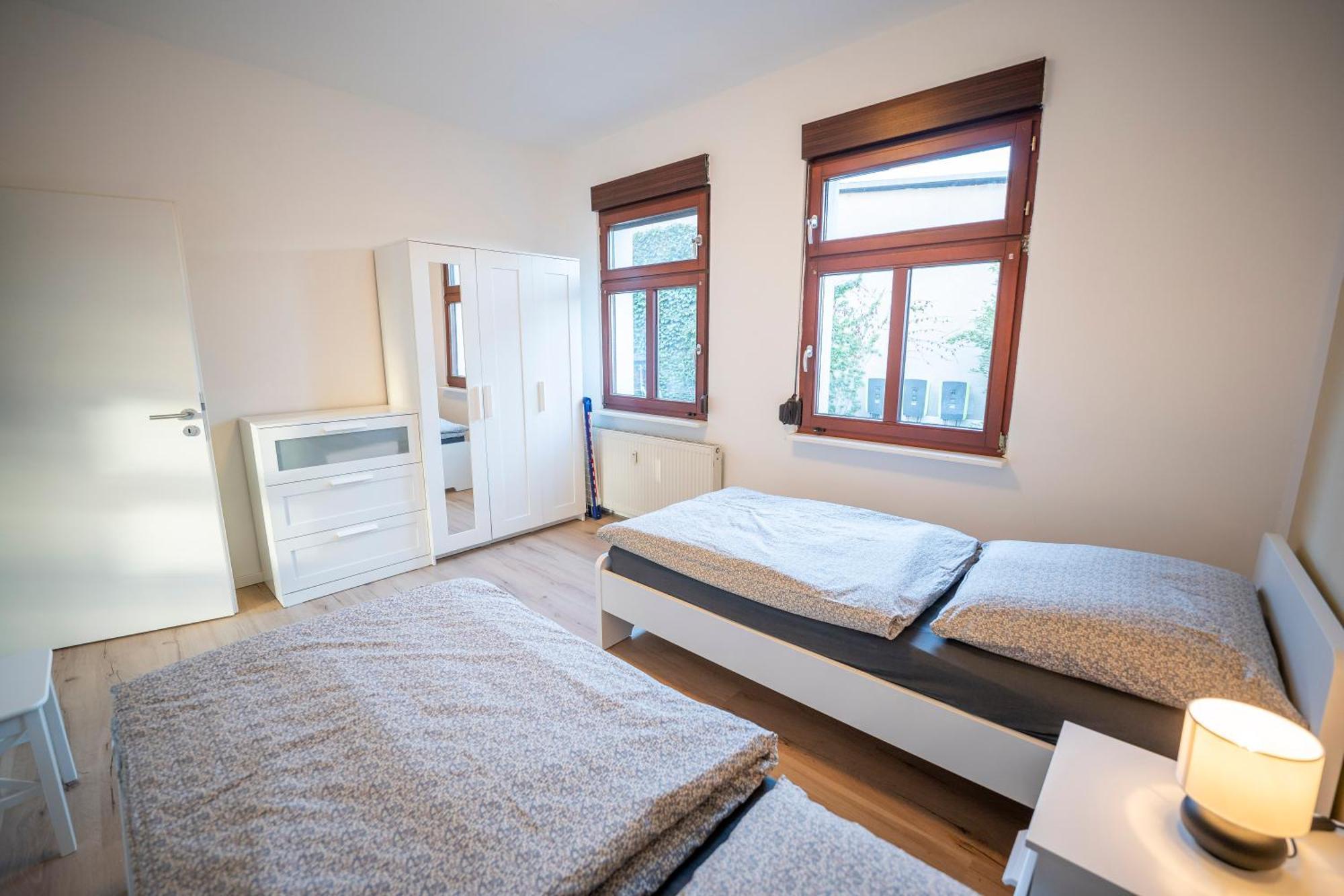 Haus Unterm Mammutbaum - Elberadweg Appartement Maagdenburg Buitenkant foto