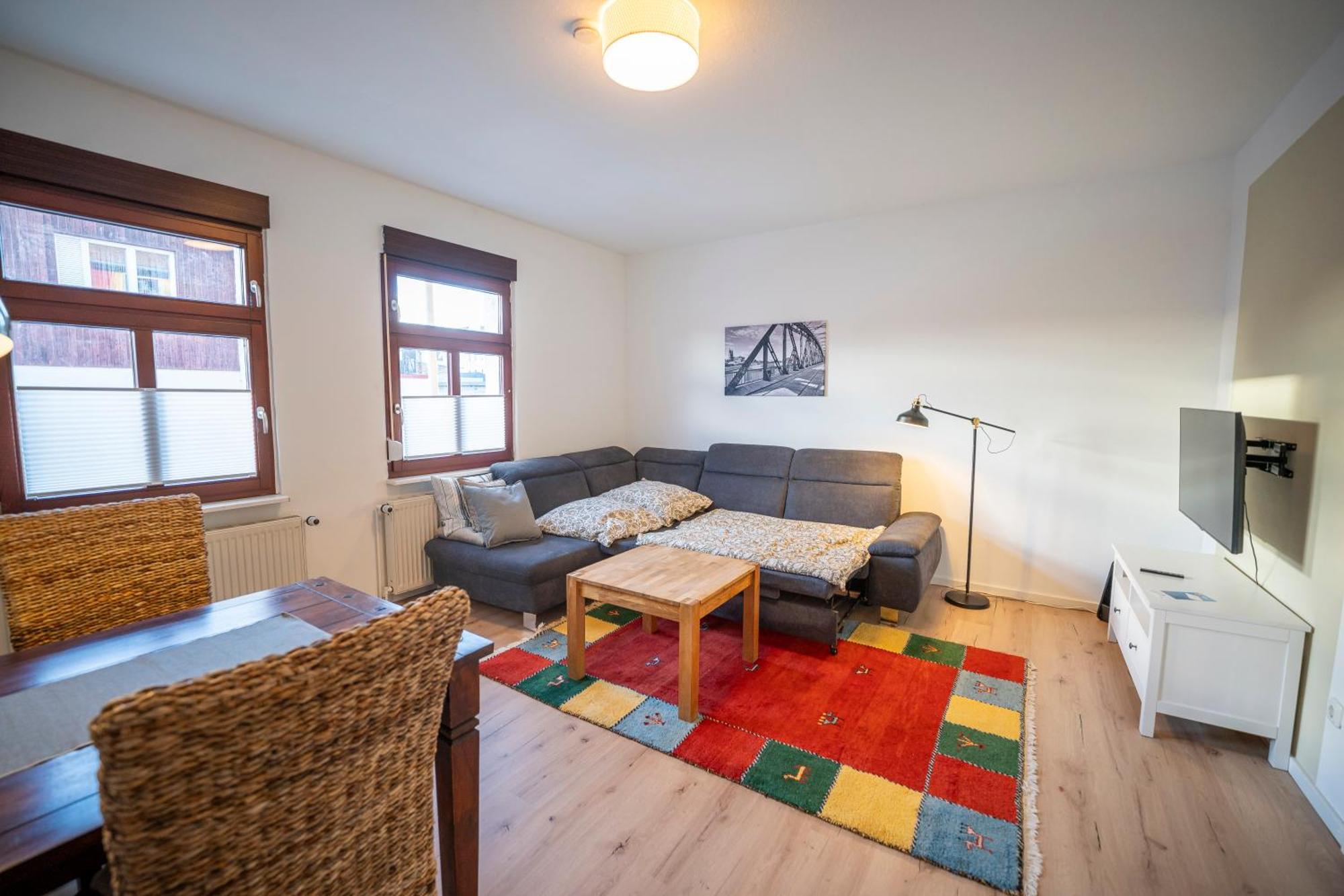 Haus Unterm Mammutbaum - Elberadweg Appartement Maagdenburg Buitenkant foto